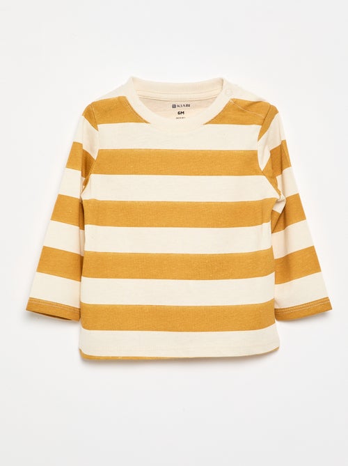 Set van 2 T-shirts met lange mouwen - Kiabi Set van 2 T-shirts met lange mouwen - Kiabi
