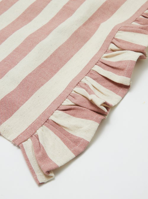 Set van 2 theedoeken met ruches (50 x 70 cm) - Kiabi