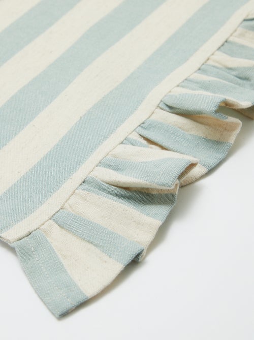 Set van 2 theedoeken met volants (50x70 cm) - Kiabi