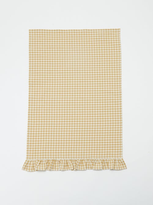 Set van 2 theedoeken met volants (50x70 cm) - Kiabi