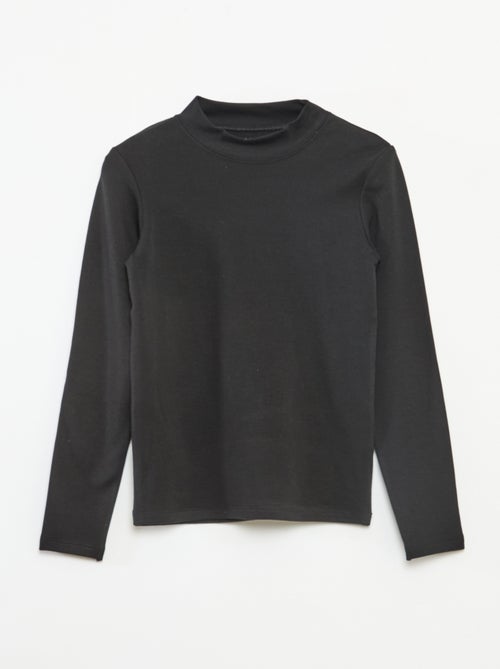 Set van 2 thermoregulerende T-shirts met coltrui - Kiabi