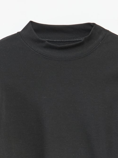 Set van 2 thermoregulerende T-shirts met coltrui - Kiabi