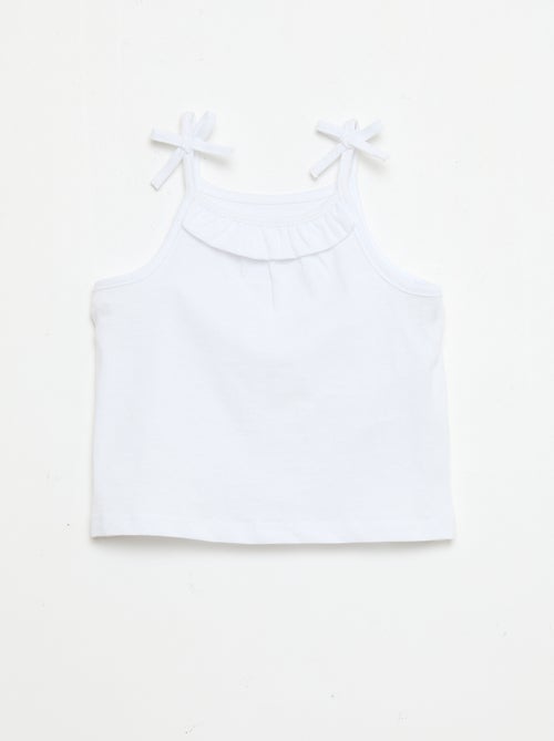 Set van 2 topjes met bandjes - Kiabi