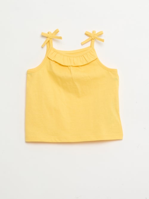 Set van 2 topjes met bandjes - Kiabi