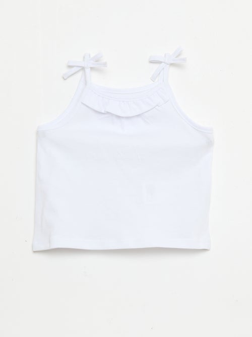 Set van 2 topjes met bandjes - Kiabi