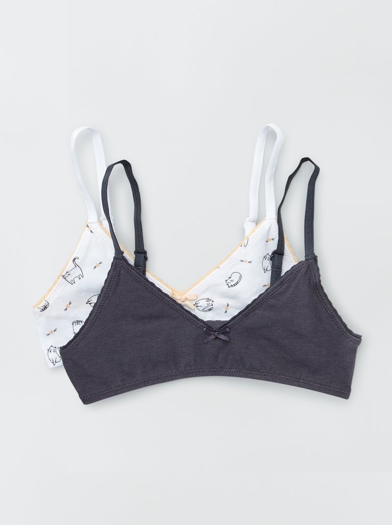 Set van 2 tops WIT - Kiabi