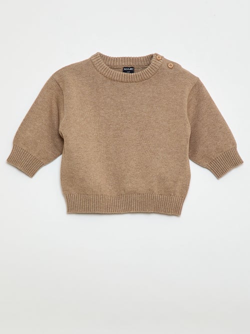 Set van 2 truien van compacte tricot - Kiabi