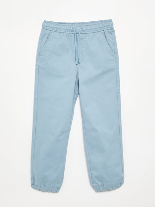 Set van 2 twill sporttrainingsbroeken - Kiabi