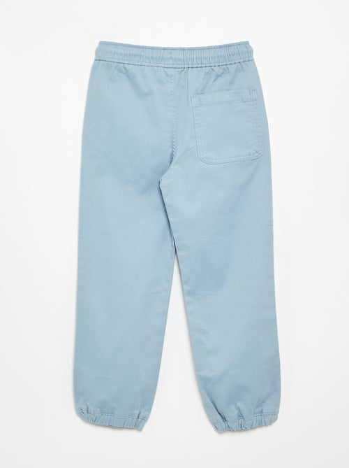 Set van 2 twill sporttrainingsbroeken - Kiabi