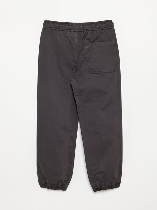 Set van 2 twill sporttrainingsbroeken - Kiabi