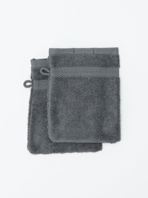 Set van 2 washandjes - Kiabi Home - Kiabi