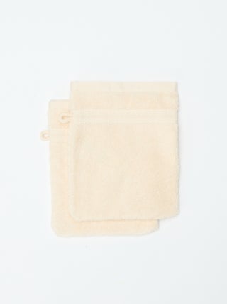 Set van 2 washandjes - Kiabi Home