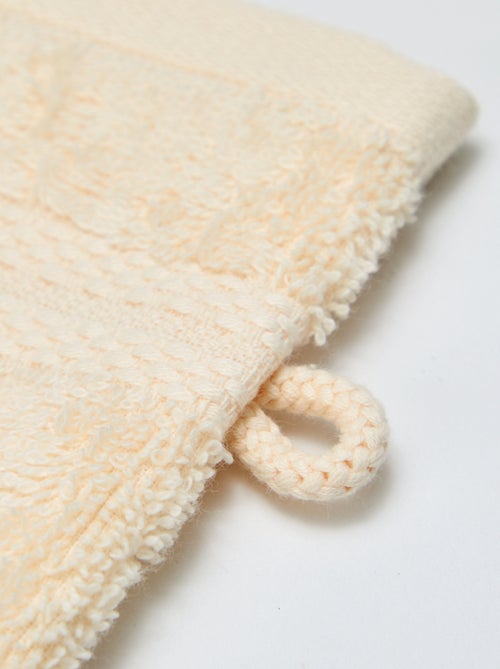 Set van 2 washandjes - Kiabi Home - Kiabi