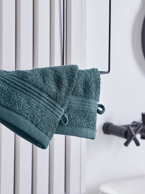 Set van 2 washandjes - Kiabi
