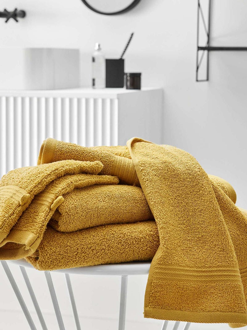 Set van 2 washandjes Beige - Kiabi