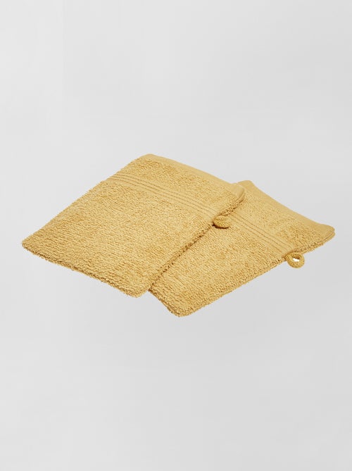 Set van 2 washandjes - Kiabi