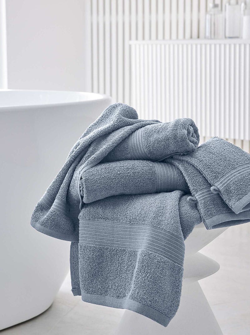 Set van 2 washandjes denim - Kiabi