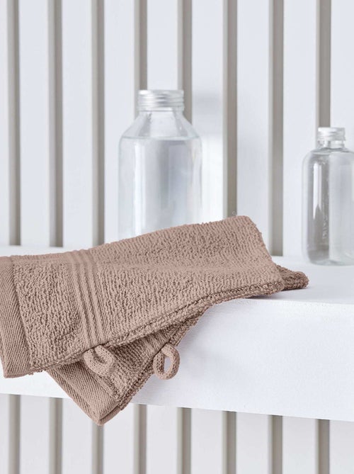 Set van 2 washandjes - Kiabi