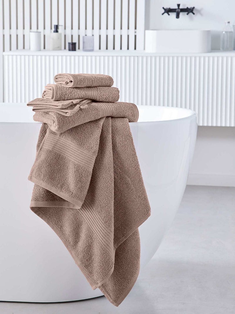 Set van 2 washandjes roze - Kiabi