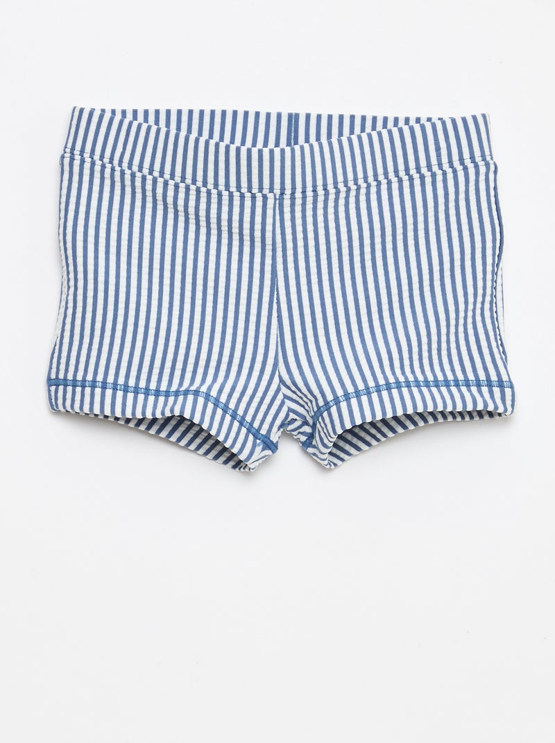 Set van 2 zwemboxers Blauw - Kiabi