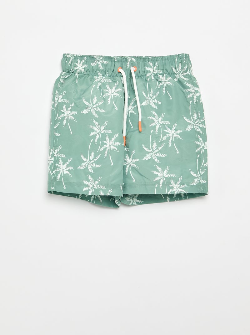 Set van 2 zwemshorts Groen - Kiabi