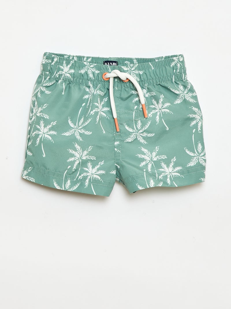 Set van 2 zwemshorts Groen - Kiabi