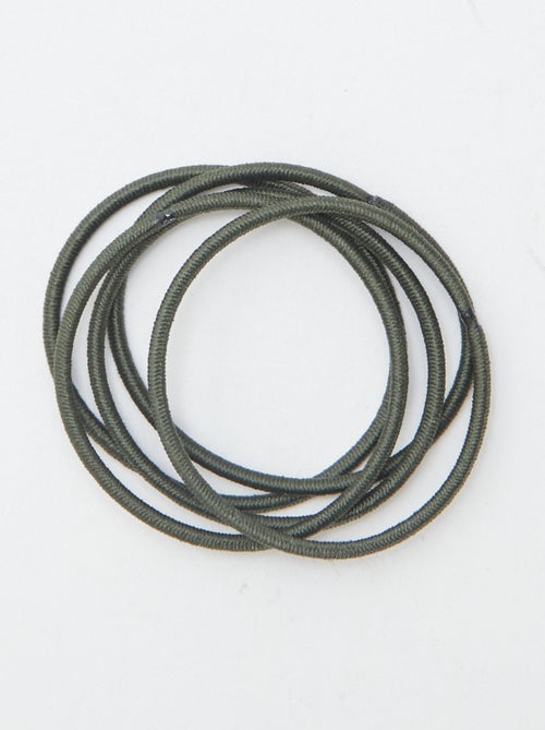 Set van 20 dunne elastiekjes - Kiabi