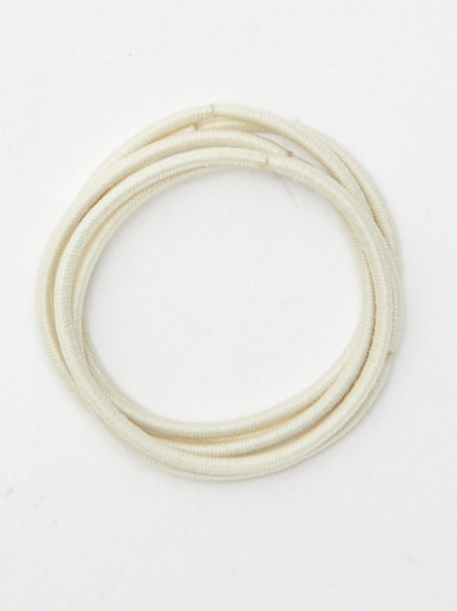 Set van 20 dunne elastiekjes - Kiabi