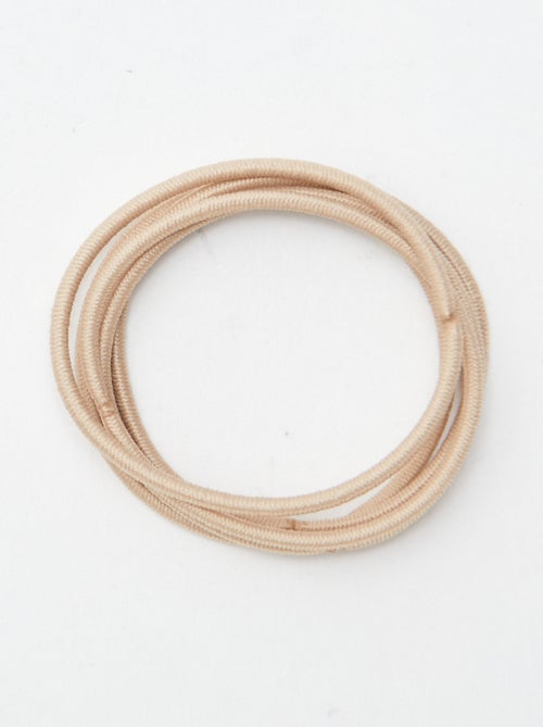 Set van 20 dunne elastiekjes - Kiabi