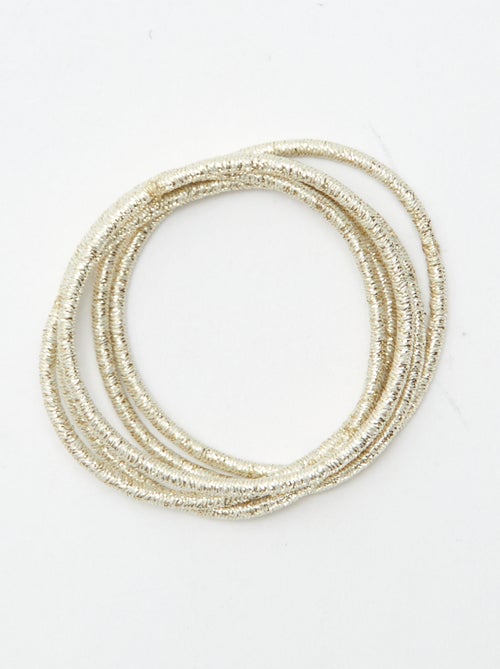 Set van 20 dunne elastiekjes - Kiabi