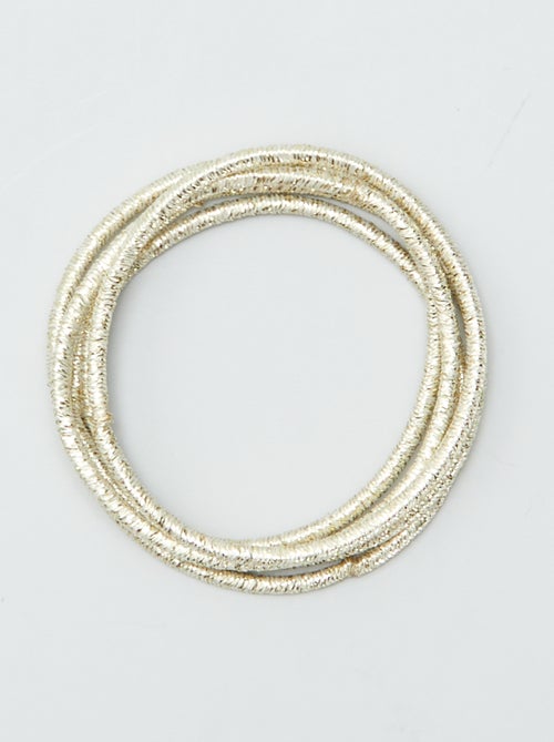 Set van 20 dunne elastiekjes - Kiabi