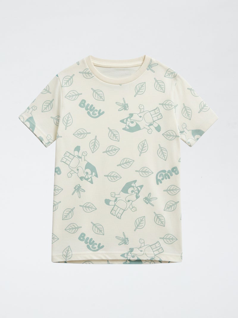Set van 3 'Bluey' T-shirts met korte mouwen van katoen Wit - Kiabi