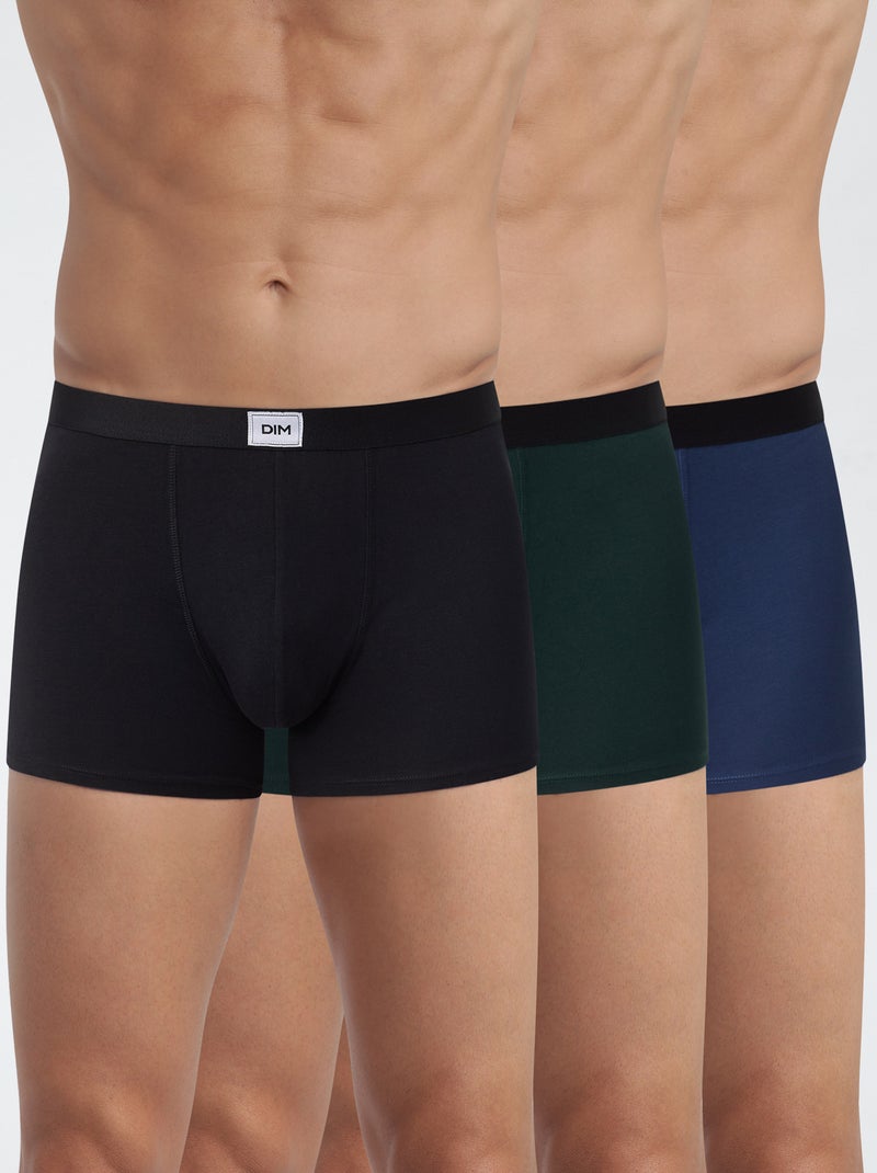Set van 3 boxers 'Dim' Blauw - Kiabi