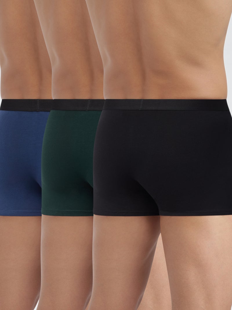 Set van 3 boxers 'Dim' Blauw - Kiabi