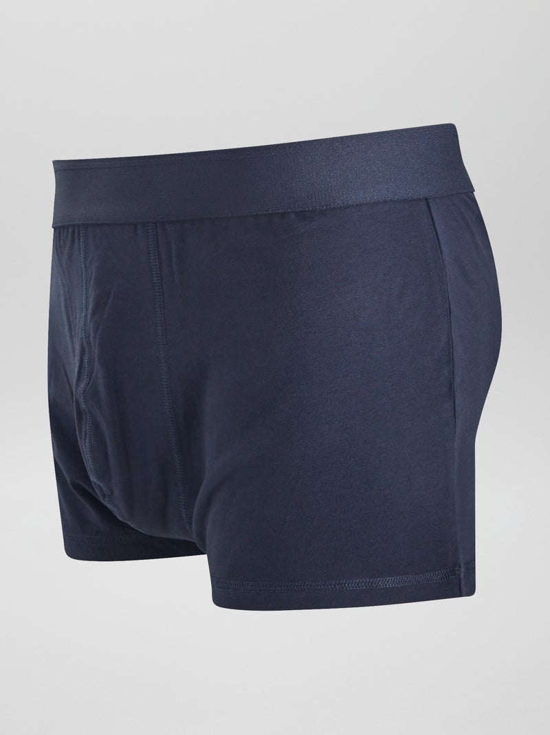 Set van 3 boxers grote maten GRIJS - Kiabi