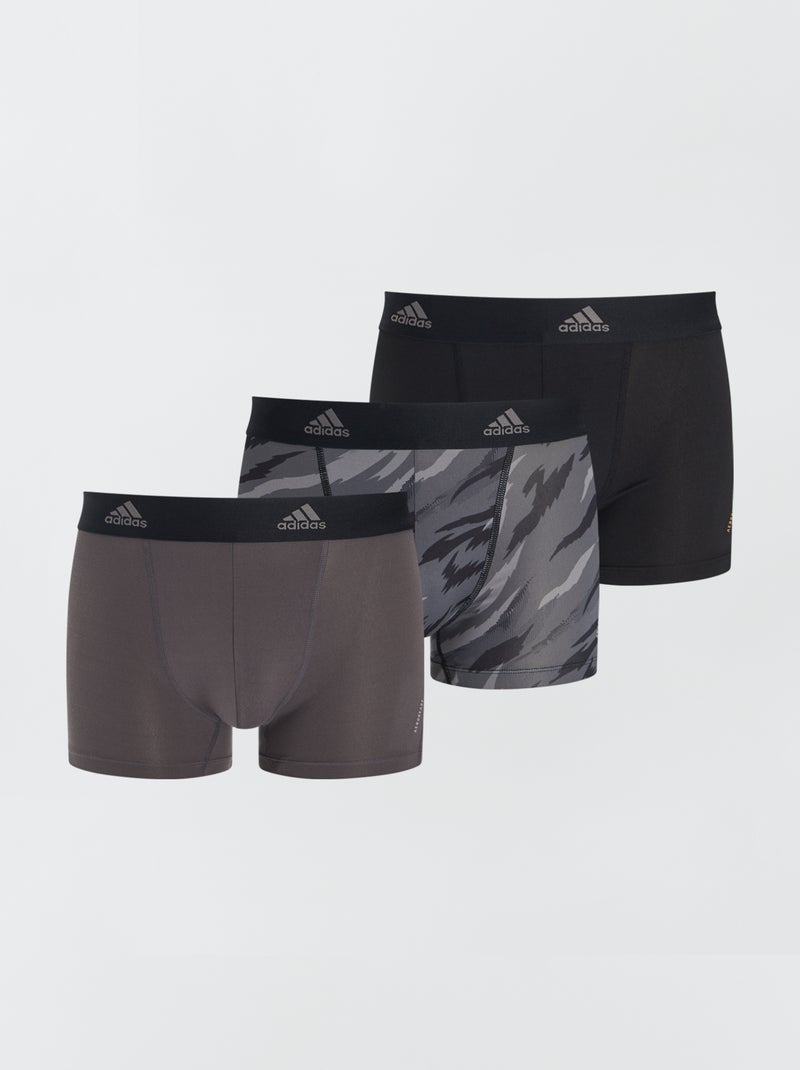 Set van 3 boxershorts 'adidas' ZWART - Kiabi