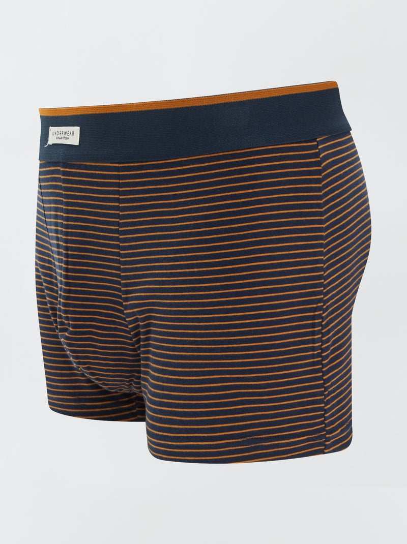 Set van 3 boxershorts BLAUW - Kiabi