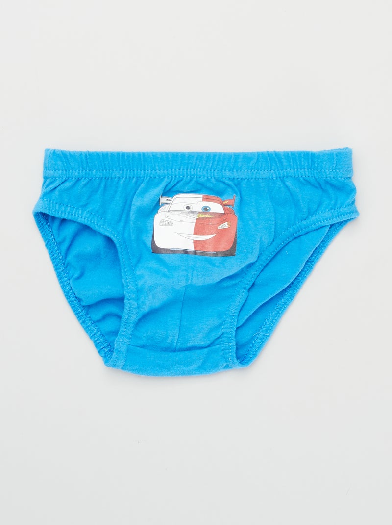 Set van 3 boxershorts 'Cars' BLAUW - Kiabi