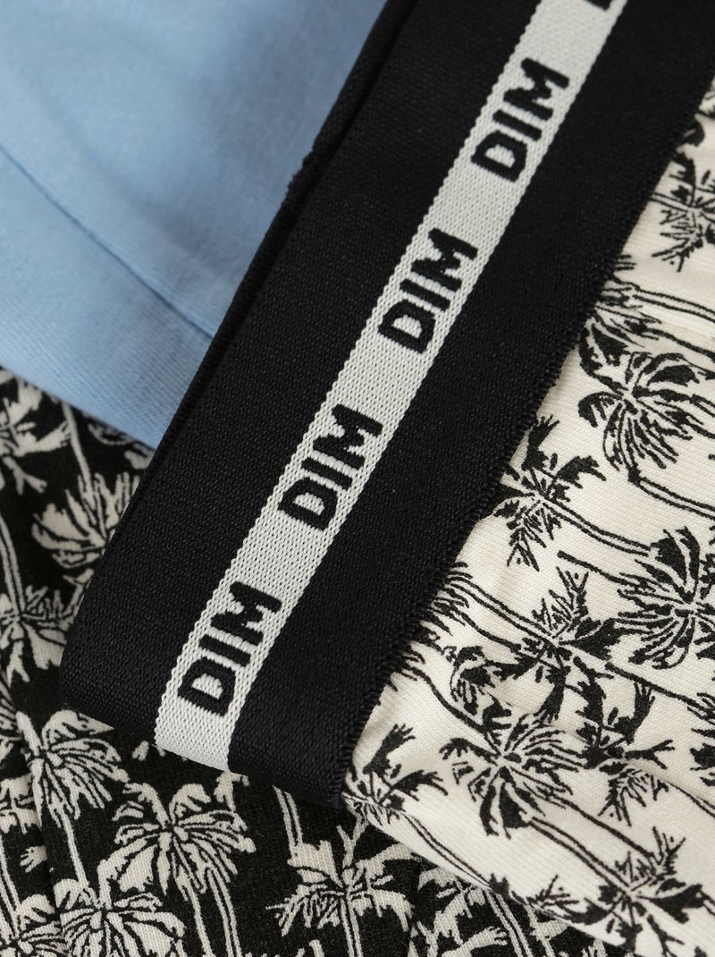 Set van 3 boxershorts 'DIM' Groen - Kiabi