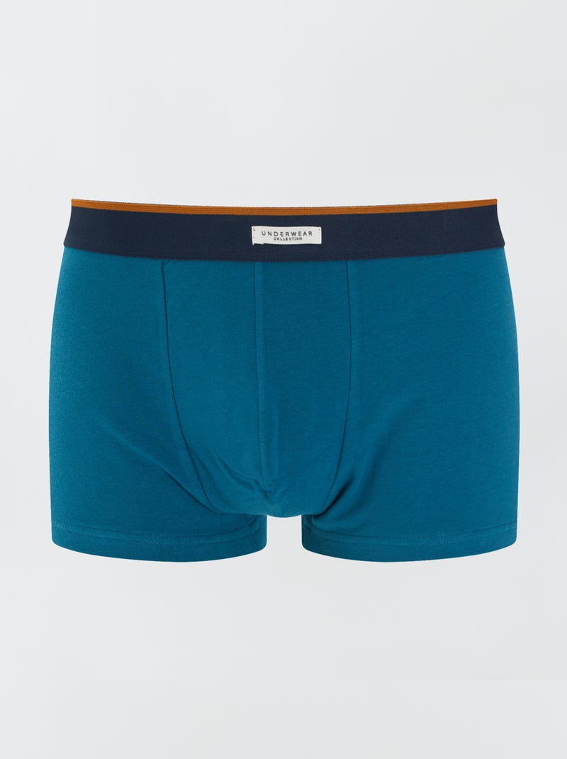 Set van 3 boxershorts GROEN - Kiabi