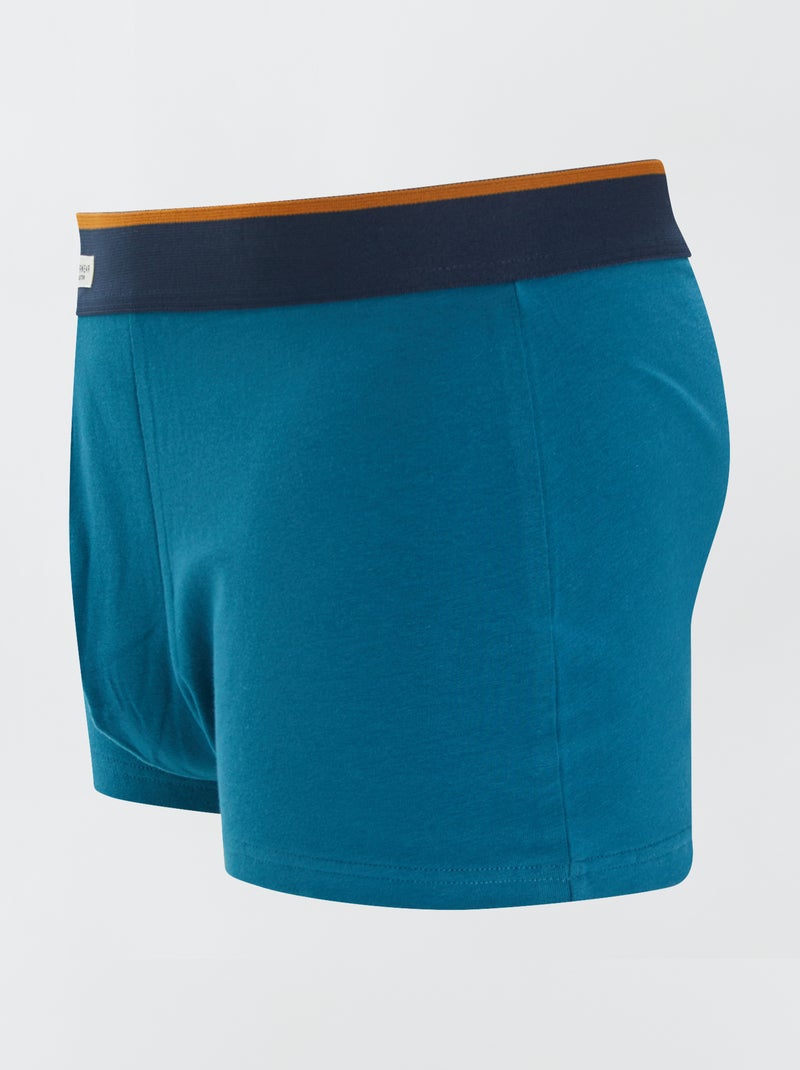 Set van 3 boxershorts GROEN - Kiabi