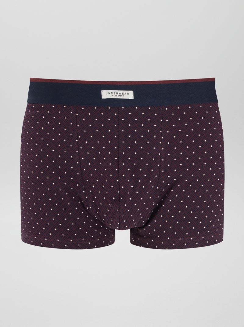 Set van 3 boxershorts ROOD - Kiabi