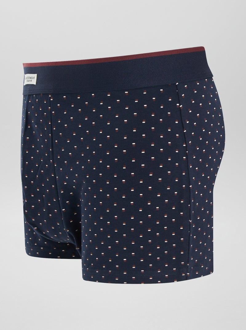 Set van 3 boxershorts ROOD - Kiabi