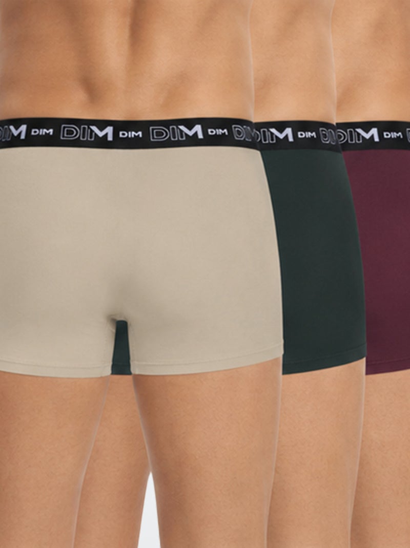 Set van 3 'Dim' boxers Kaki - Kiabi