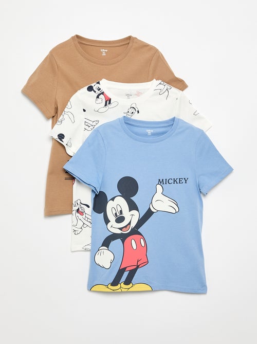 Set van 3 Disney T-shirts met korte mouwen - Kiabi