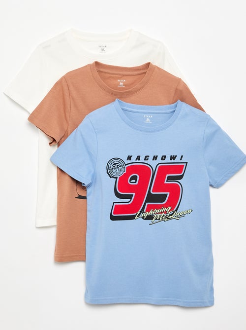 Set van 3 Disney T-shirts met korte mouwen - Kiabi