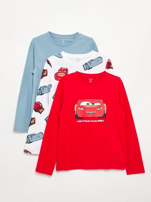 Set van 3 'Disney' T-shirts met lange mouwen - Kiabi