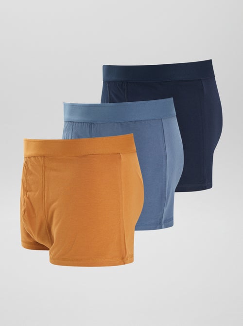 Set van 3 ecologisch ontworpen boxers voor een maatje meer - Kiabi