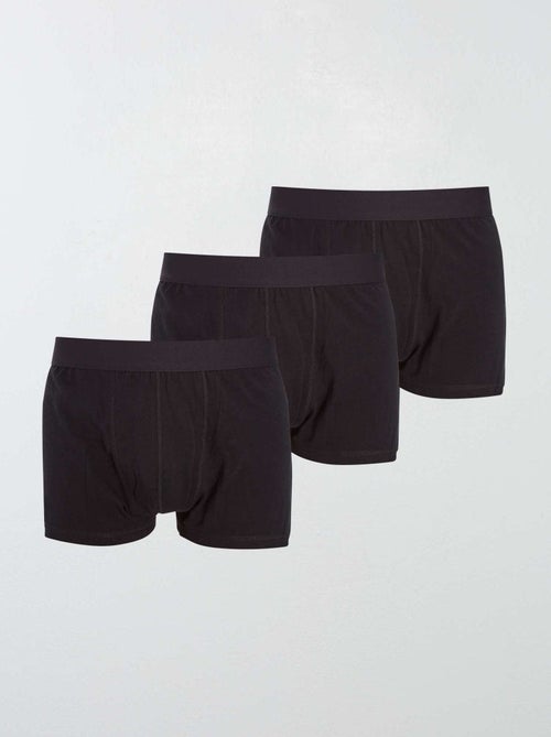 Set van 3 ecologisch ontworpen boxers voor een maatje meer - Kiabi