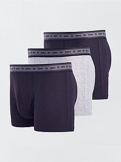 Set van 3 ecologische boxers 'DIM' - Kiabi